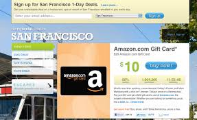 Amazon gift card sale locations. Livingsocial Hits A Million Amazon Gift Cards Sold 20 Million In Card Value Techcrunch