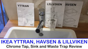See more ideas about ikea sinks, ikea bathroom, ikea. Ikea Yttran Chrome Tap Havsen Sink And Lillviken Sink Waste Trap Review Youtube