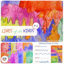 More cold climate drawing projects. Drawing Lines Art Lesson Plan For Children Kinderart Com