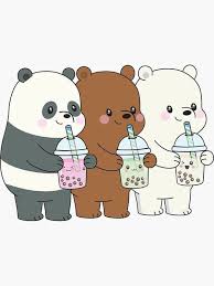 lindos osos pandas animados dibujos kawaii de animales dibujos de animales tiernos