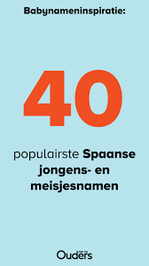 De 40 Populairste Spaanse Babynamen Voor Jongens En Meisjes Ben Je Op Zoek Naar Een Internationale Naam Voor Je Baby Spie Babynamen Meisjesnamen Jongensnamen