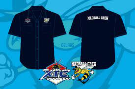 Ingin kursus desain baju online? Xtc Indonesia Kemeja Bordir Komputer Satuan Custom