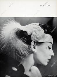 Marie Christiane (Millinery) 1952 Photo Guy Arsac — Clipping