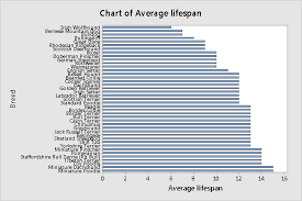 dog breed lifespan chart goldenacresdogs com