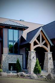 Mountain Modern Home Stone Facade Exterior Stone Veneer Fieldstone Stone Houses House Designs Exterior Stone Facade