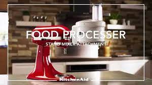 Assemble and engage the freeze bowl, dasher, and drive assembly. Kitchenaid Food Processor Attachment Youtube