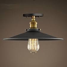 Still, i had second thoughts about this light after i bought it because it was so different. Hahaemall Lighting Industrial Edison Semi Flush Mount Mini Vintage Ceiling Light Bulb Not Included Buy Online In Yemen At Yemen Desertcart Com Productid 50082779