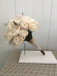 Ivory Petal Collection Diy All Ivory Wood Flower Bouquet Kit Etsy Wood Flower Bouquet Sola Wood Flower Bouquet Flowers Bouquet