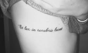 Jesus is our light that shines in the darkness as stated in john 1:5. Et Lux In Tenebris Lucet And A Light Shines In The Darkness Tattoos Meaningful Tattoos Pretty Tattoos