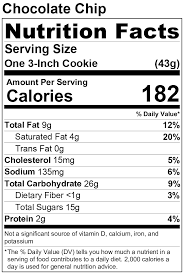 flavors nutrition facts