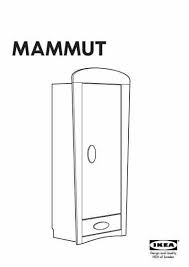 Discover 15 things you need to know before buying and assembling an ikea wardrobe for your bedroom, office, garage or wherever you need to store stuff. Ikea Mammut Wardrobe Furniture Download User Guide For Free 536f Manual Guru