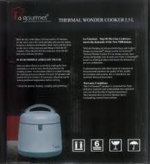 One of the best things about thermal cookers is their ability to keep your food warm for long hours without overcooking it. 70 Off Daily Deal Promotion La Gourmet 2 5l Thermal Wonder Cooker Now Till 16 March 2014 Katrin Bj Sdn Bhd
