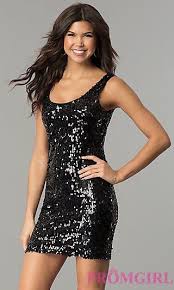Sleeveless Short Black Sequin Holiday Party Dress Holiday Party Dresses Casual Cocktail Dress Short Black Cocktail Dress