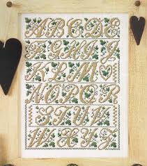 A to z alphabets cross stitch pattern download. Victorian Green Ivy Alphabet Sampler Cross Stitch Cross Stitch Alphabet Cross Stitch Alphabet Cross Stitch Alphabet