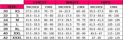 Ann Chery Size Chart Lecorset Shop