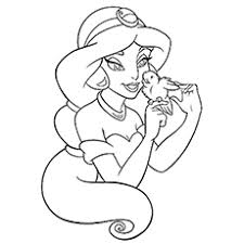 Aladdin (and jasmine) coloring pages for kids. Aladdin Coloring Pages 10 Free Printable Sheets For Kids