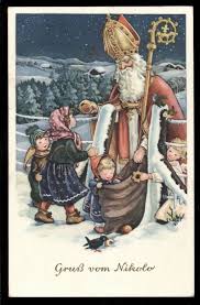 Gruss Vom Krampus Bzw Nikolo 6 Gel 1956 Wanda Rehberg Karte Nr 22 37 Nikolo Heiliger Nikolaus Nikolaus