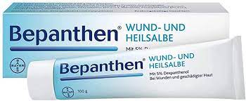 Bepanthen Wund Und Heilsalbe Unterstutzt Die Heilung Bei Kleinen Oberflachlichen Wunden Und Schuppig Rissigen Hautstellen 100g Amazon De Drogerie Korperpflege