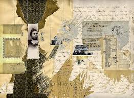 Digital Collage Time Being Digital Collage Altered Book Art Painting Collage