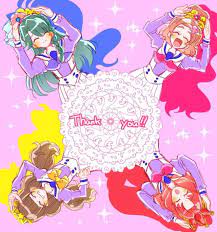thank you princesses pretty cure anime pretty and cute