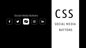 Check spelling or type a new query. Html Css Black White Social Media Buttons Speed Coding Youtube