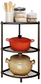4.7 out of 5 stars. Buy 3 Tier Kitchen Corner Shelf Rack Multi Layer Pot Rack Storage Organizer Stainless Steel Shelves Shelf Holder Online In Vietnam B087pgfnw5