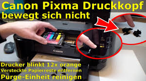 Sie zerbrechen nicht, laufen nicht aus und versagen nicht. Canon Pixma Error 6a80 B200 Druckkopf Bewegt Sich Nicht Blinkt 12x Orange Youtube