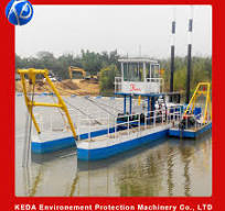 Keda Auger Head Suction Dredger Relong Cutter Suction Dredger Bucket  Wheeldredger