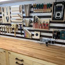 Diy garage wall tool storage. Martin Bockner On Instagram Tools Should Be Treated Like A Woman My First French Cleat Wall Is Popu French Cleat Wall Tool Storage Diy Diy Garage Storage