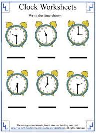 Write The Half Hour Or Hour On The Line Clock Worksheets Telling Time Worksheets Time Worksheets