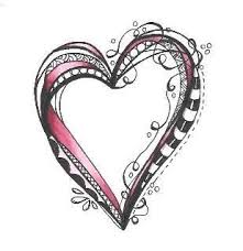 Penmark Patterns Classes Word Art Drawings Zentangle Valentines Art