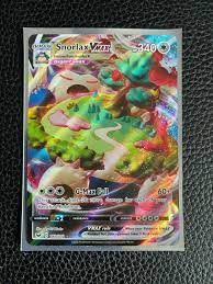 The pokémon trading card game uses v and vmax card variants to represent dynamax and gigantamax mechanics from the pokémon games sword and shield. Snorlax Vmax 142 202 Value 1 50 100 00 Mavin
