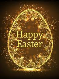 Glowing Happy Easter Card Birthday Greeting Cards By Davia Happy Easter Card Happy Easter Greetings Easter Cards