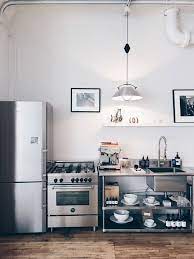 Interiors The Apartment Debra Dustjacket Industrial Kitchen Design Interior Design Kitchen Kitchen Interior