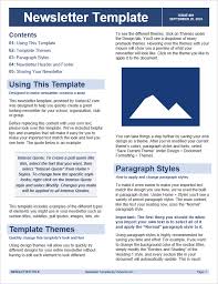Check spelling or type a new query. Free Newsletter Templates For Word
