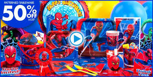 Spiderman Party Supplies Spiderman Birthday Ideas Party City Spiderman Birthday Party Spiderman Birthday Spiderman Party