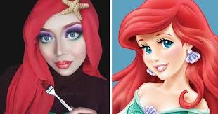 Please send me a note if you are interested in a price quote. Cosplay Disney Hijab 01