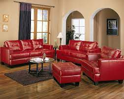 Rooms With A Red Leather Couch Google Search Red Sofa Living Leather Living Room Furniture Leather Living Room Set