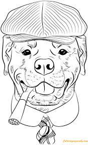 These coloring pages are specialy designed for those who want attractive coloring objects. Mr Dog Smoking Coloring Pages Funny Coloring Pages Coloring Pages For Kids And Adults