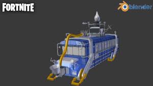 Every day new 3d models from all over the world. Blender Fortnite Battle Bus Model 1 Youtube