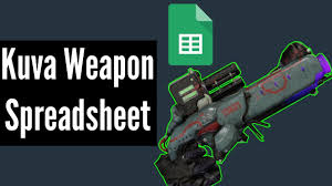 A Kuva Weapons Element Is Not Random Warframe