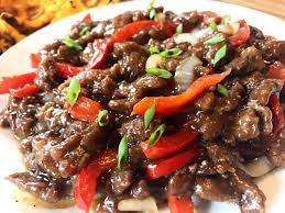 Step 2 in a large heavy skillet over medium heat, fry 3 steaks for 2 minutes on each side; Pepper Beef