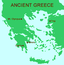 Map Of Ancient Greece Ancient Greece History Lessons For Kids Greek Myths