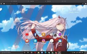 How to about image source set an animated, moving wallpaper or any video. Darling Franxx Wallpaper Hd New Tab Theme