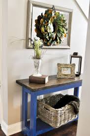 An Easy Diy Farmhouse Console Table In 2020 Farmhouse Console Table Diy Console Table Diy Entryway Table