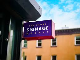 Outdoor Store Signage Free Psd Mockup Free Mockup Store Signage Outdoor Store Shop Signs