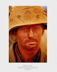 Khe Sahn Vietnam 1968 Robert Ellison VINTAGE PRINT War Photo Marine Corps