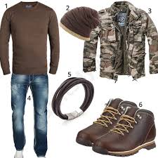 Herren Style Mit Braunem Pullover Boots Und Mutze Outfits4you De Mens Fashion Casual Outfits Mens Fashion Casual Mens Casual Outfits