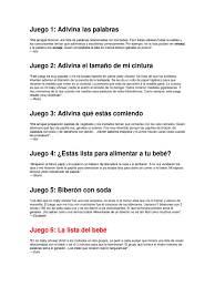 Un baby shower mixto es algo que vemos cada vez con más frecuencia, ya que los papás también quieren ser parte de gana el equipo que le parezca a la mamá festejada el más divertido o el más original. Juegos Para El Baby Shower Naturaleza