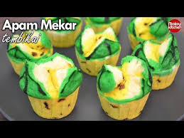 Resepi senang sukatan cawan 2 cwn nasi 2 1 2 cwn air 1 1 2 cwn gula 2 cwn tepung beras 2 cwn tepung gandum 1 paket kecil mauripan #semua bahan masuk dalam blender jer. Resepi Apam Mekar Tembikai Sukatan Cawan Gebu Dan Lembut Youtube